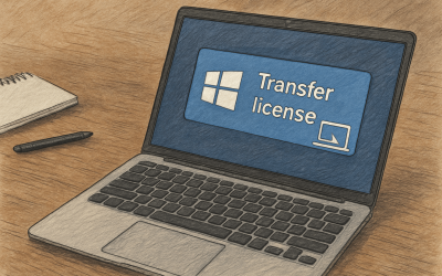Як перенести ліцензію Windows на новий комп’ютер