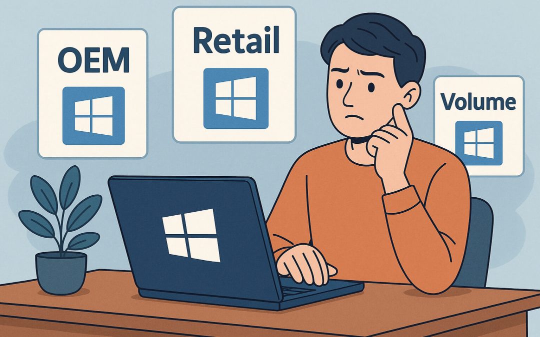 Як вибрати ліцензію Windows: OEM, Retail, Volume – у чому різниця?